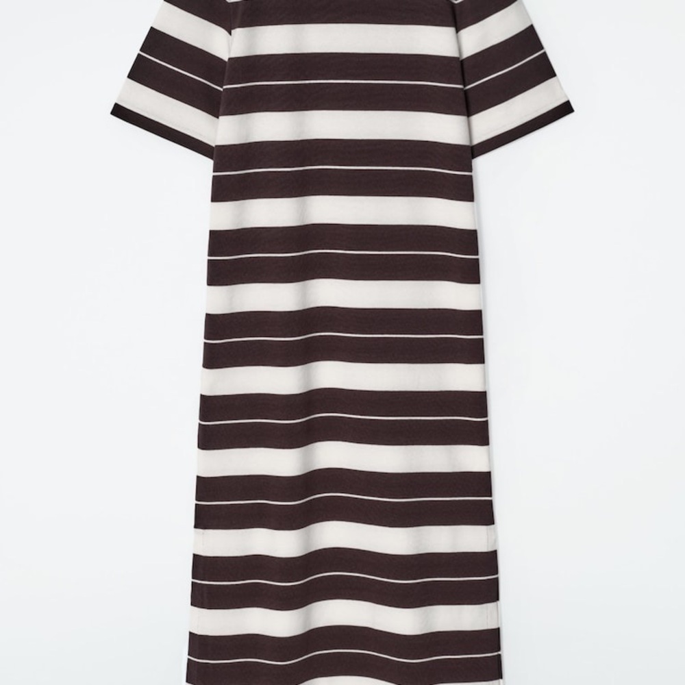 COS COTTON MIDI T-SHIRT DRESS